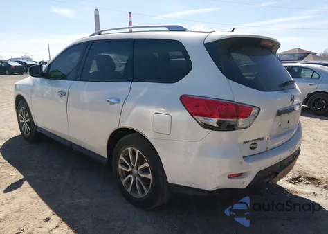 2015 Nissan Pathfinder Sv z USA, uszkodzony, nr VIN 5N1AR2MN1FC652642